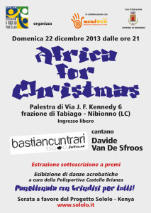 Volantino Africa For Cristmas 2013